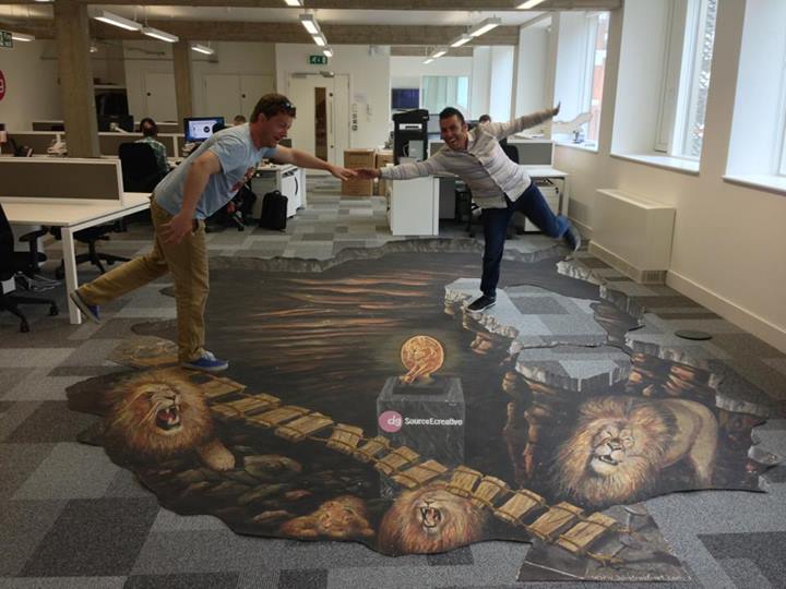 New Home for Cannes Lions 3D Painting