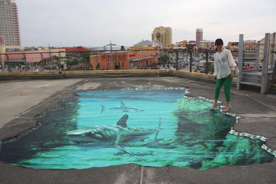 3d Street Paintings Floorsticker And Billboards